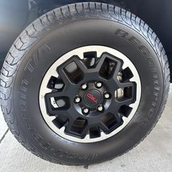 TRD Rims and BFG tires