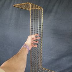 IKEA  Svenshult Gold Metal Wall Shelves (3)  (23x14) 