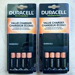 (2) Duracell Rechargeable Batteries AA4 - $20 For All FIRM 