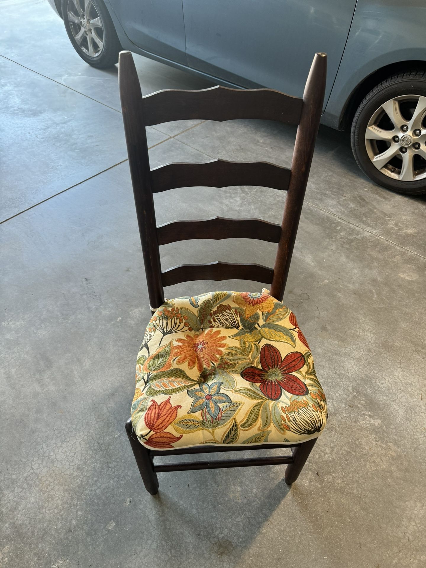Antique Wood Dining Set Chairs