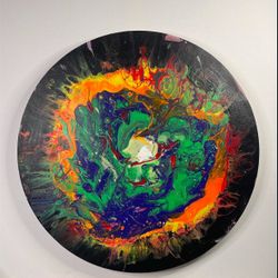 Custom Made Circle Canvas