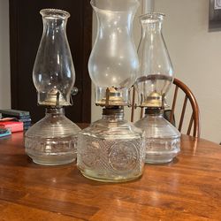Vintage Oil Lamps