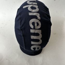 Supreme Navy Blue Balaclava w/Reflective Logo