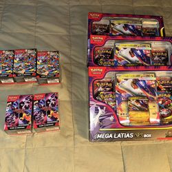 Pokemon TCG: Mega Evolution, Destined Rival Booster Bundle, Mega Latias Ex Box