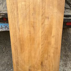 Bailey Block Co Oak Table/Bench Top 48” L X 25” W X 1 1/2”T