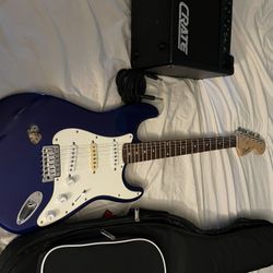 Fender Guitar - Dark Blue