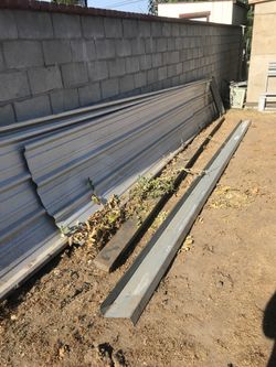 4 -8” purlins 20’ heavy ga. - $80.00 for all!