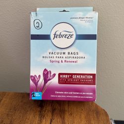 Open But Never Used Febreze Vacuum Bags