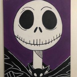 Jack Skellington Painting