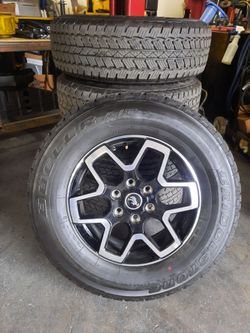 Bronco OEM Wheels & Tires