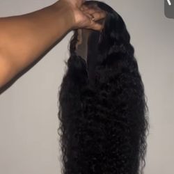 Used human Hair 40inch Wet Curly 