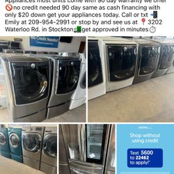 Used Washer And Dryers With 90 Day Warranty 