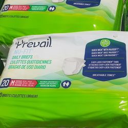 Prevail Adults Diapers 20 Pack 