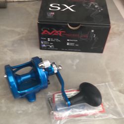 AVET SX 5.3 G2 BLUE Saltwater Fishing Reel RIGHT HANDED-NEW with BOX!! 