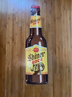 Shiner Bock Tin Sign