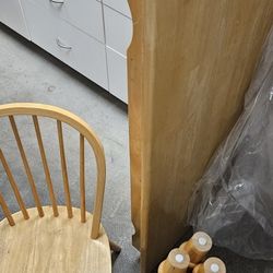 Solid Wood Table And Chairs