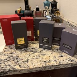 Assortment of cologne