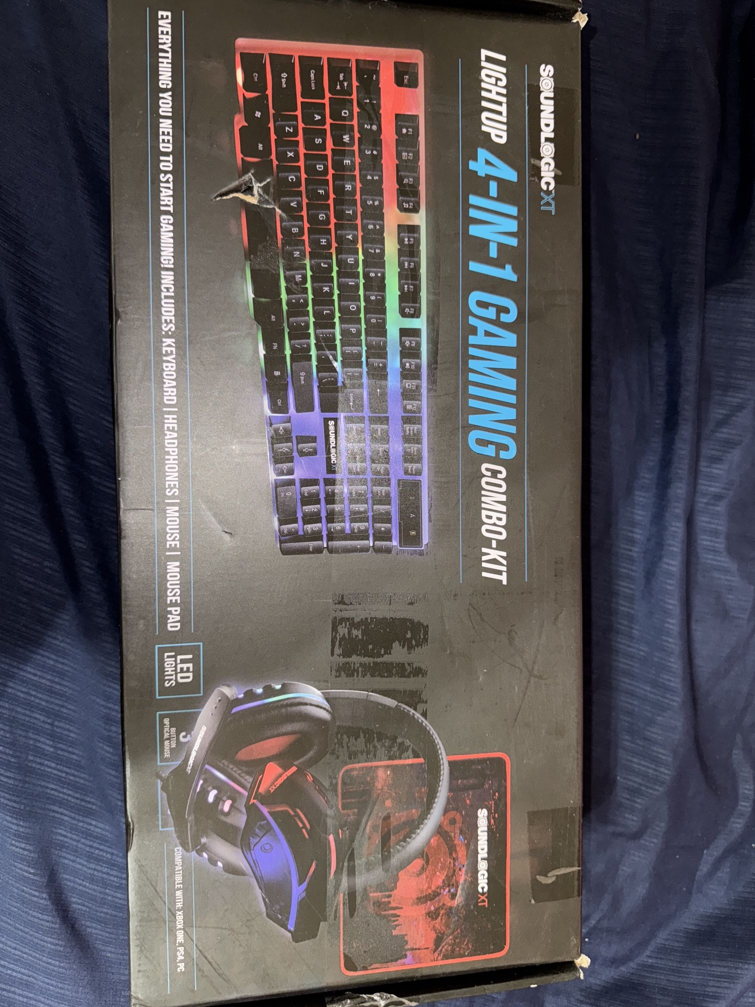 Sound Logic XT RGB 4 In 1 Gaming Combo
