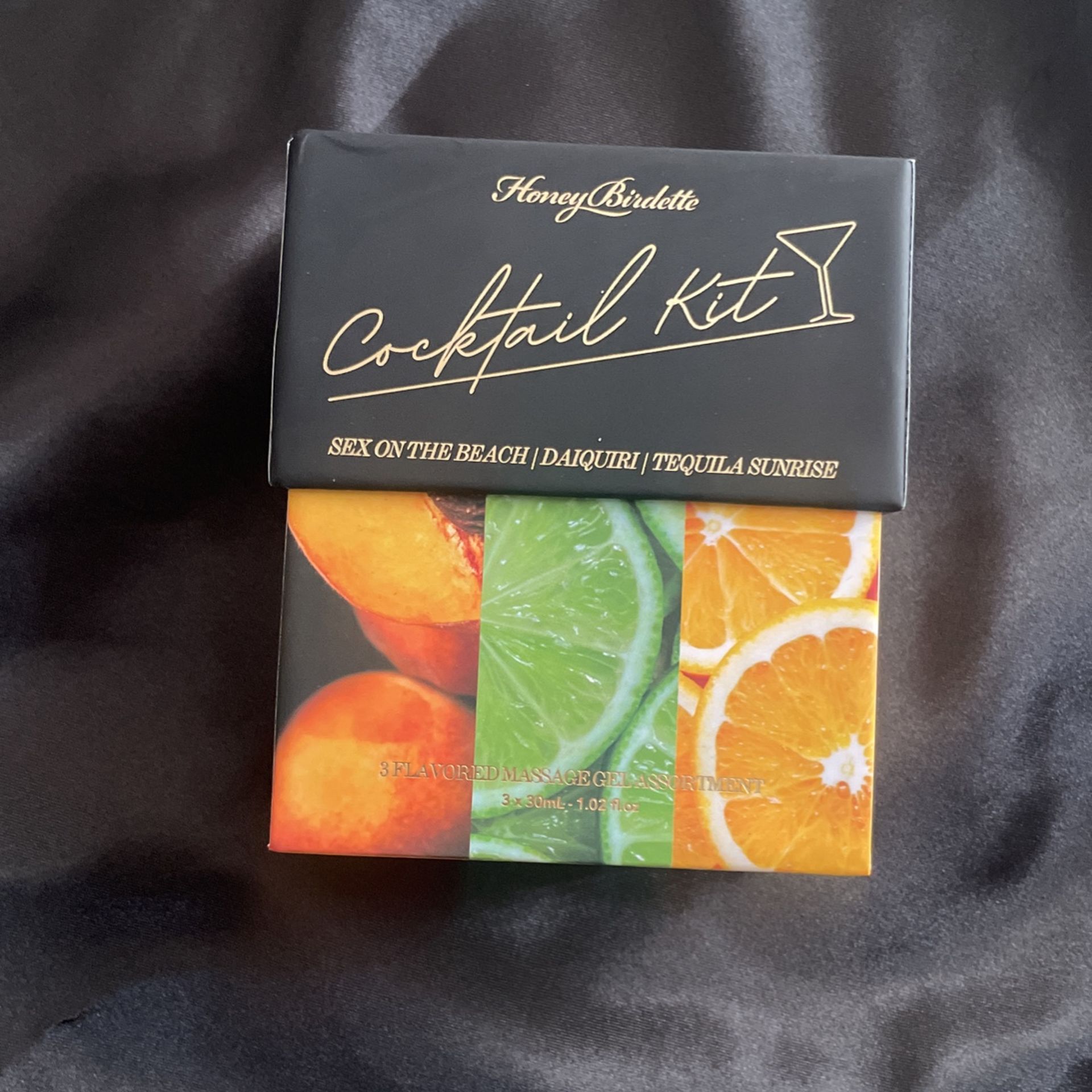 Mini Edible Cocktail Massage Gel Kit × 1 By HoneyBirdette