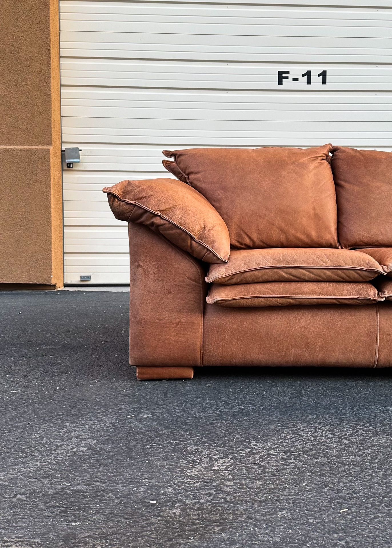 Leather Factory Sofa FREE DELIVERY