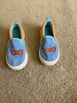 Toddler Size 9C Blippi toddler slip-on sneakers