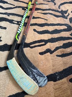 Hockey sticks