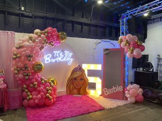 Dessert Tables, Draped Canopies, Throne Chair & Full Decoration 