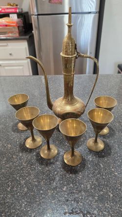 Antique Serving set Brass