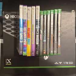 Xbox Series X + 9 Games (Bundle)