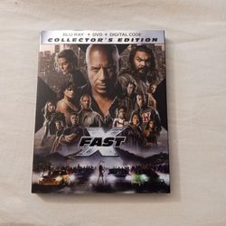 Fast X Blu-ray Movie With Digital Code