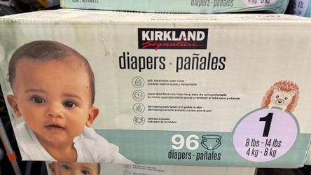 NEW Costco Kirkland Baby Diapers | Size 1 & Size 2 | $12