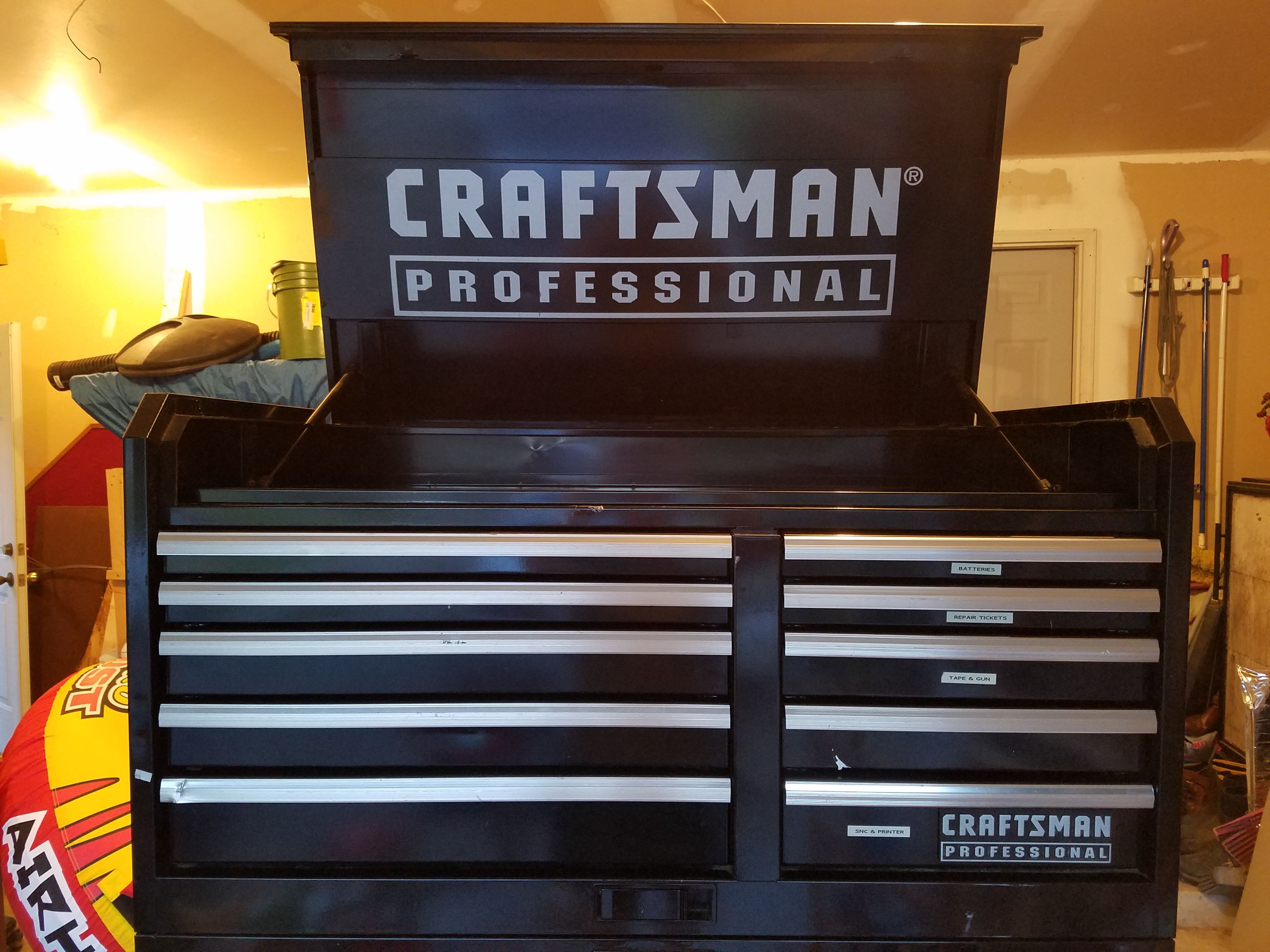 Craftsman professional tool chest