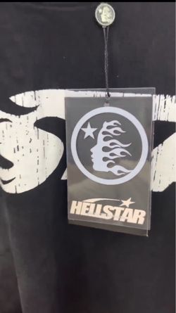 Black and White Hellstar Tee Size large