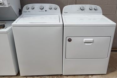Washer and dryer whirpool electric