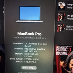 MacBook Pro 2019