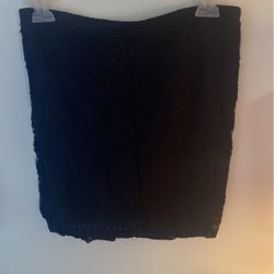 Black Shirt Skirt Size Small