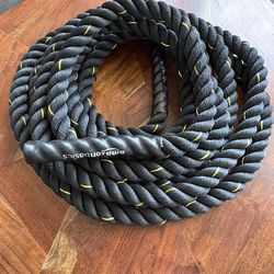 30ft exercise ropes (Amazon Basic)
