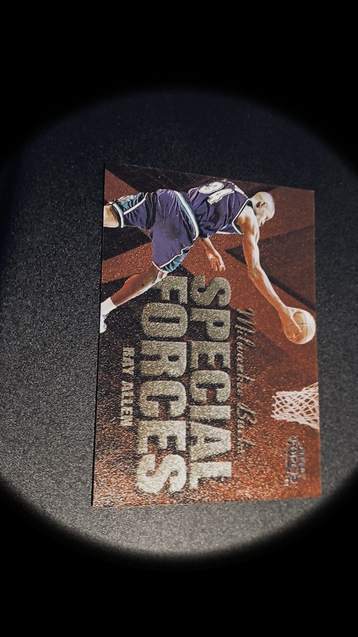"Spacial Forces" NBA Sports Card # Red Serial #d