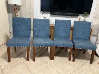 Blue Dinning chair