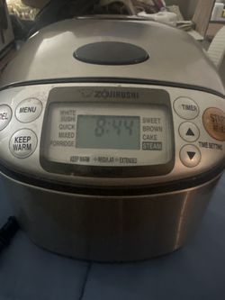 Zojirushi NS-TSC10 Micom Rice Cooker & Warmer — 5.5 Cup Stainless