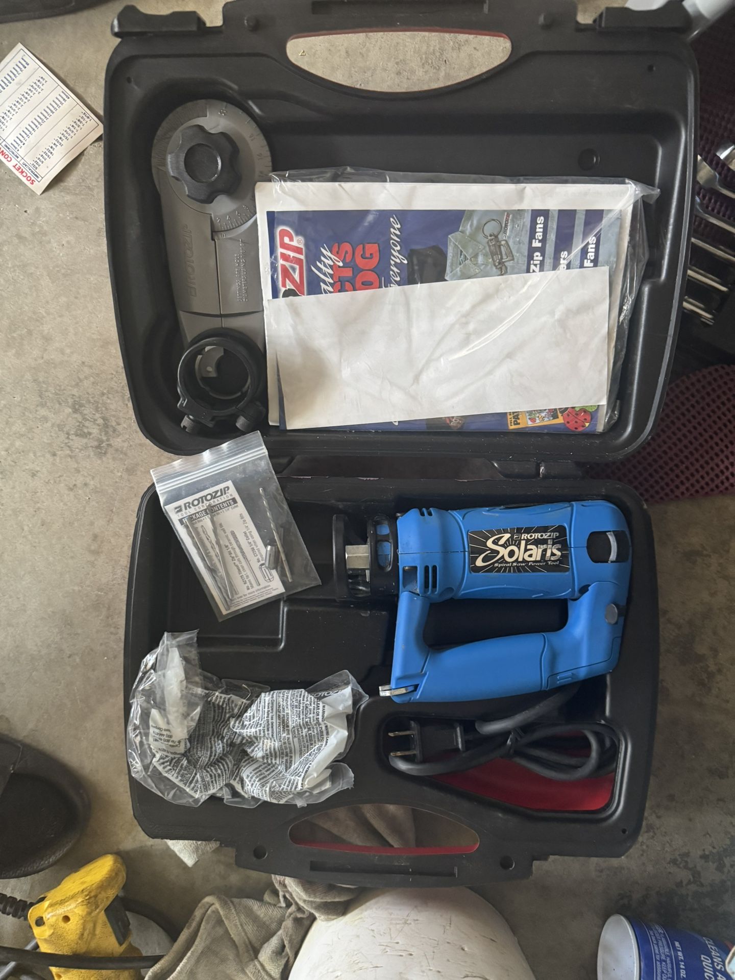 Solaris Rotozip Spiral Saw Power Tool