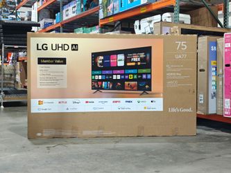 LG 75" Class UA7700 Series 4K UHD Smart TV