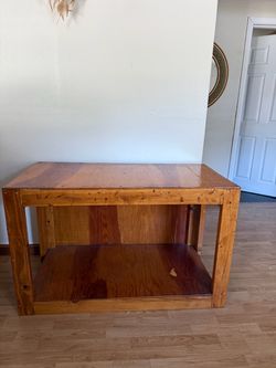 Wood stand