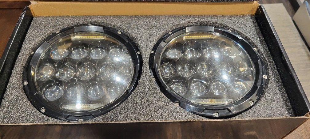 Jeep Wrangler 7 Inch Led Headlights