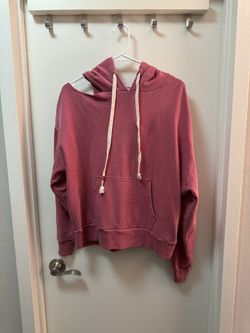 Wildfox Shady Lady Cold Shoulder Rose Sweatshirt Hoodie