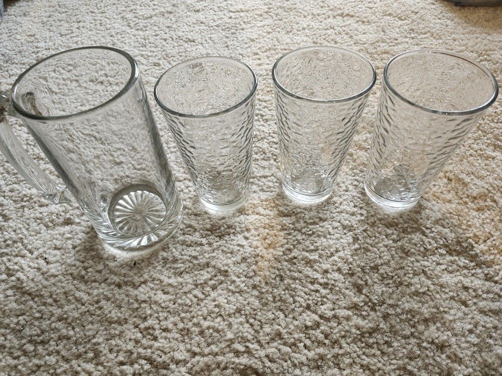 Glasses And Beer Mug