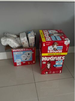 Size 1 baby diapers