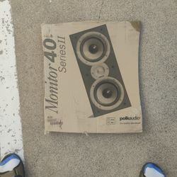 Polk Monitor 40 Series II Bookshelf Speakers