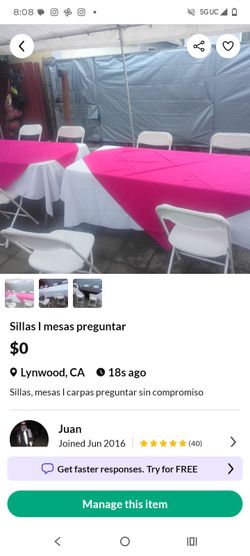 Chair n tables