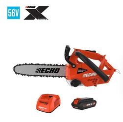 ECHO DCS-2500T Battery Top Handle Chainsaw w/ 12" Bar & 56V Battery & Charger